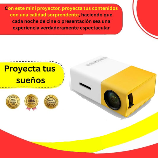 Mini Proyector para Hogares