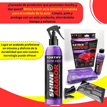 Spray Premium Cerámico Cera Restauradora de Pintura