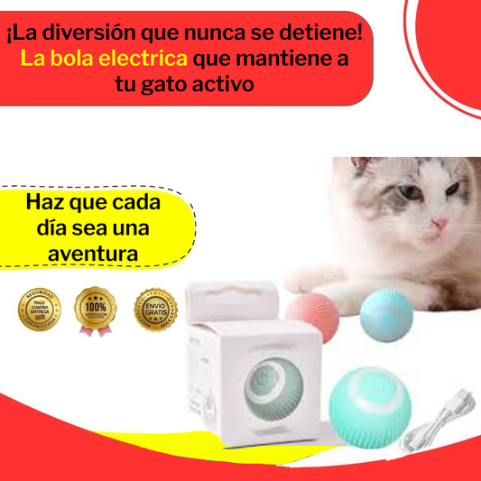 Bola interactiva autorodante eléctrica