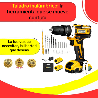 Taladro Inalámbrico 21v Percutor