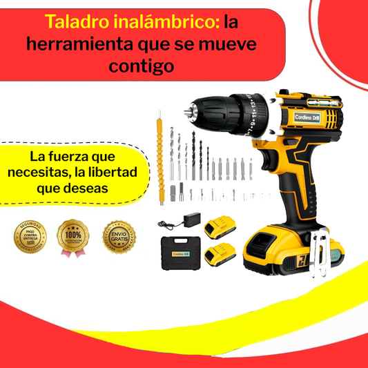 Taladro Inalámbrico 21v Percutor