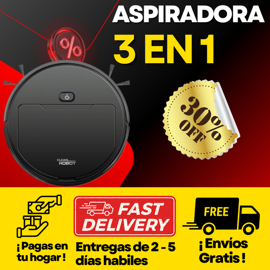 Robot Aspiradora | 3 en 1