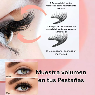 Kit De Pestañas Magnéticas
