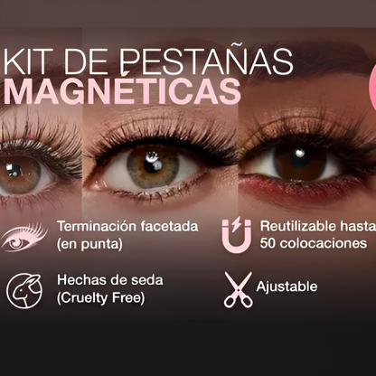Kit de Pestañas Magnéticas