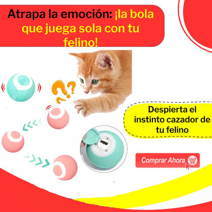 Bola interactiva autorodante eléctrica