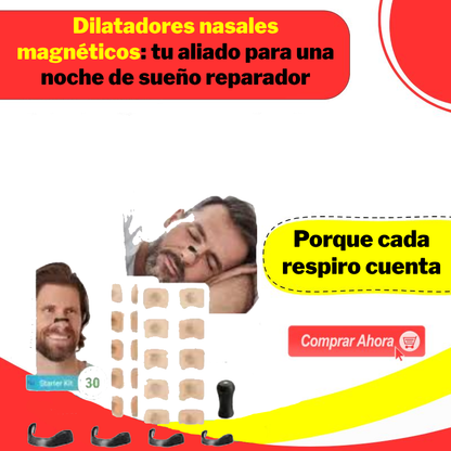Dilatador Nasal Magnético